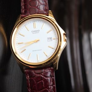 Casio 3 hand analog watch